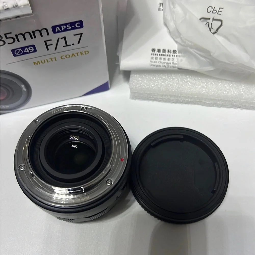 Meike 35mm F1.7 APS-C Compatible Mirrorless Cameras with Sony E-Mount